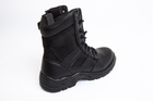 Берці тактичні. Чоловічі ультралегкі бойові черевики Мaxsteel Hi-legs Black 49 (325мм) чорні - зображення 12