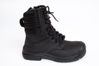 Берці тактичні. Чоловічі бойові черевики з водостійкою мебраною Мaxsteel Waterproof Black40 (258мм) чорні - зображення 8