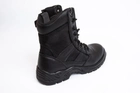 Берці тактичні. Чоловічі ультралегкі бойові черевики Мaxsteel Hi-legs Black 41 (271мм) чорні - зображення 10