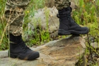 Берцы тактические. Мужские боевые ботинки с водостойкой мебраной Maxsteel Waterproof Black 44 (290мм) чёрные - изображение 6