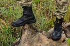Берці тактичні. Чоловічі ультралегкі бойові черевики Мaxsteel Hi-legs Black 47 (311мм) чорні - зображення 8
