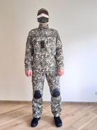 Тактична військова форма Комплект Кітель Штани Бойова сорочка розмір М Піксель ММ-14 - изображение 1