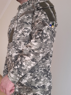 Тактична військова форма Комплект Кітель Штані Бойова сорочка М Піксель ММ-14 - зображення 3