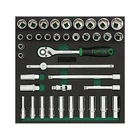 Набор инструмента 1/2" 39ед. (в ложементе) TOPTUL GVC3903