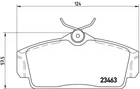 Гальмівні колодки дискові Brembo (P56036)