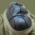 Перчатки тактические с полупальцами, Хаки - изображение 4