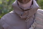 Тактическая мужская куртка Куртка Softshell Combat L койот - изображение 4