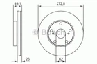 ДИСК тормозной передний PREMIUM2 BOSCH 0 986 479 S16 Bosch (0986479S16)