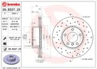 Тормозной диск Brembo (09B3372X)