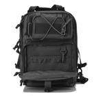 Сумка-рюкзак тактическая MHZ A92 800D 20л., черная - изображение 5