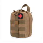 Сумка медична тактична військова колір бежевий (54-0002) - зображення 4