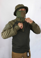 Рубашка мужская военная тактическая с липучками ВСУ (ЗСУ) Ubaks Убакс 20221853 8083 M 48 размер хаки - изображение 4