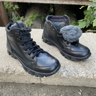 Ботинки тактические кожаные, зимние берцы Spring 2-20101 мех 43р 28.5 см черные - изображение 7