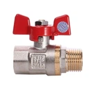 Кран кульовий прямий PROFESSIONAL 1/2" із зовнішнім-внутрішнім різьбленням КБ PN40 QP152