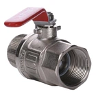 Кран шаровый прямой SELBA 1 1/4" с наружной-внутренней резьбой КР SL1505