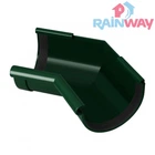 Угол желоба наружный 135 градусов RAINWAY 130 система Зеленый