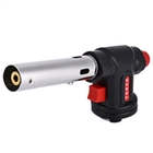 Портативная газовая горелка Flame Gun №504С на балончик з пьезоподжигом (0433)