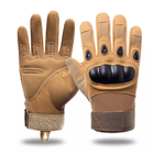 Тактические перчатки полнопалые Oakley (велорукавицы, моторукавицы) Койот XL - изображение 1