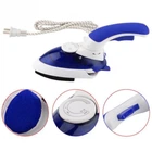 Утюг дорожный Mini Steam Iron HT 558B вертикальное отпаривание синий