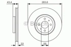 Тормозной диск Bosch (0986479S01)