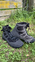 Берцы короткие облегченные , обувь для военных, пожарных, полиции KROK BUС03, 43 размер, чёрные, 01.43 - изображение 4