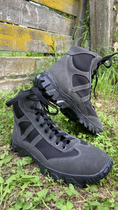 Берцы короткие облегченные , обувь для военных, пожарных, полиции KROK BUС03, 43 размер, чёрные, 01.43 - изображение 7