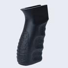 Рукоятка пистолетная с отсеком литая для АК эргономичная черная - изображение 4