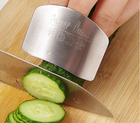 Защита на пальцы от пореза ножом безопасность для начинающих кулинаров Liplasting Металлик - изображение 1