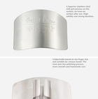 Захист на пальці від порізу ножем безпеку для початківців кулінарів Liplasting Металік - зображення 6