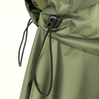 Тактический военный плащ дождевик армейский пончо плащ-палатка от дождя универсальный Олива - изображение 3