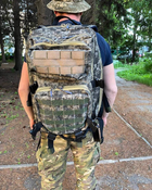 Рюкзак тактический пиксель серый КАТАН 45л - изображение 3