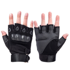 Тактические перчатки (Рукавиці) Oakley с открытыми пальцами (Без пальцев) L - изображение 7