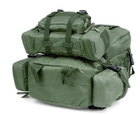 Рюкзак тактичний, військовий MT50, 50 л. з підсумками та MOLLE Green - зображення 2