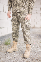 Мужской армейский летний костюм для ВСУ (ЗСУ) Tactical тактическая форма Пиксель светлый 50 размер 7069 - изображение 7