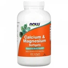 Кальцій та магній, Calcium & Magnesium, Now Foods, 240 капсул (NOW-01252)