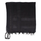 Тактичний шарф MFH 16501A One size Чорний (4044633194947) - зображення 4