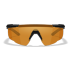 Защитные баллистические очки Wiley X SABER ADV Оранжевые линзы/матовая черная оправа (без кейса) - изображение 1