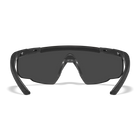 Захисні балістичні окуляри Wiley X SABER ADV Сірі лінзи/матова чорна оправа (без кейсу) - зображення 4