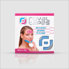 Тейп для лица Royal Tapes face care Косметологический Голубой - изображение 5