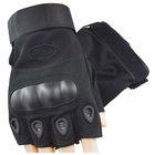 Тактичні рукавички безпалі Oakley чорні розмір М (11689) - зображення 3