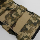 Тактичний підсумок для магазину АК із пластиковими вставками армійський ЗСУ Піксель (Ks09876) - зображення 6