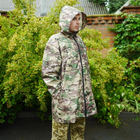 Тактический военный дождевик армейский плащ короткий от дождя универсальный Мультикам - изображение 2