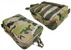 Подсумок аптечка тактическая MOLLE мультикам для РПС, разгрузки или жилета