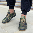 Тактические камуфляжные хаки мужские кроссовки размер 45 - изображение 4