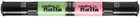 Детский лак-карандаш для ногтей Malinos Creative Nails на водной основе (2 цвета Морской волны + Розовый) (MA-303021+303023) (2722965748381) - изображение 1