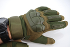 Тактичні рукавички з пальцями 9053_M_Olive - зображення 1