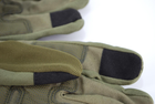 Тактичні рукавички з пальцями 9070_XL_Olive_Sensor - зображення 8