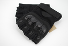 Тактичні рукавички без пальців 9067_L_Black - зображення 4