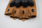Тактичні рукавички без пальців 9050_M_Beige - зображення 3