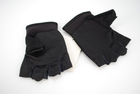 Тактичні рукавички без пальців 9055_Black - зображення 5